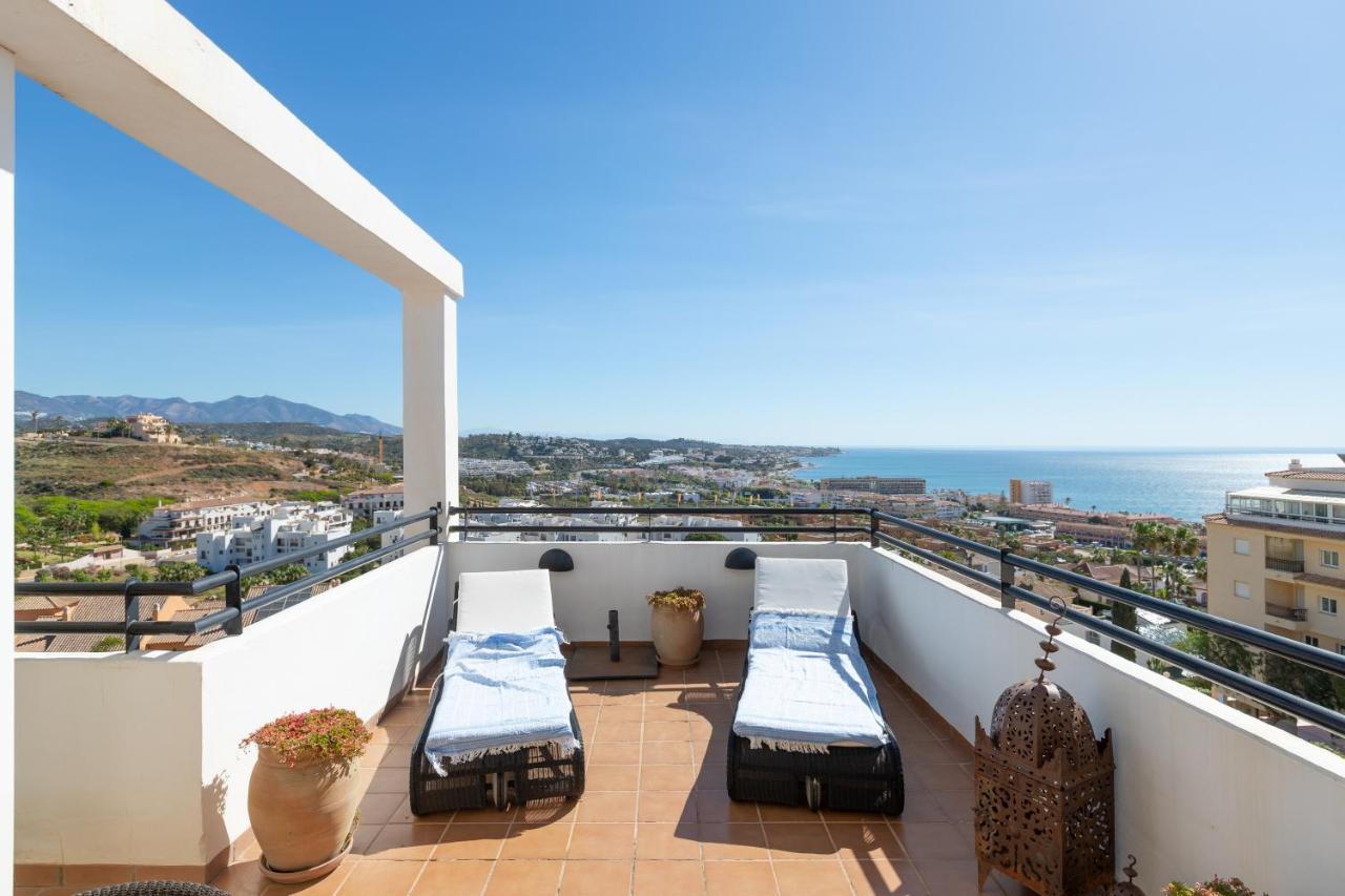 Penthouse With A Fantastic View Villa La Cala De Mijas Eksteriør billede